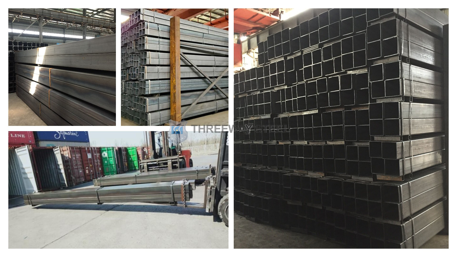 تصدير أنابيب الصلب المربعة