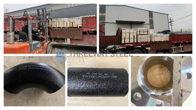 تصدير تركيبات أنابيب الصلب